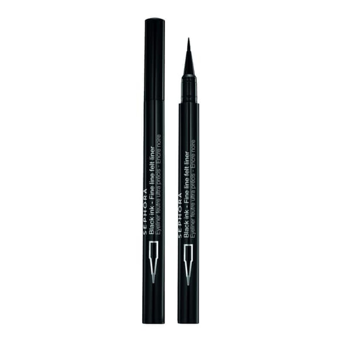 Moda Black Ink - Eyeliner rotulador ultrapreciso resistente al agua of ...