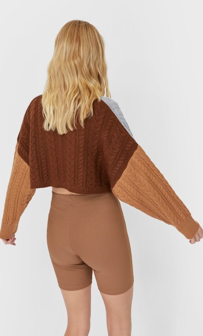 Jersey crop de punto