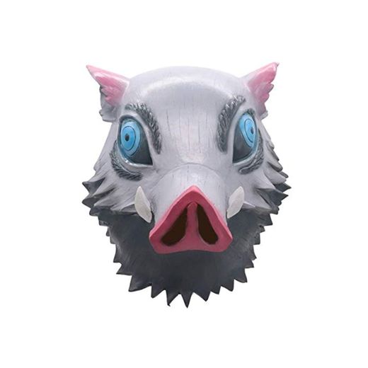 Hashibira Inosuke Mask Demon Slayer Cosplay Disfraz de Halloween máscara
