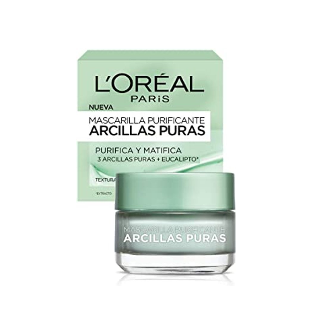 Product L'Oreal Mascarilla Arcillas Puras Matificante