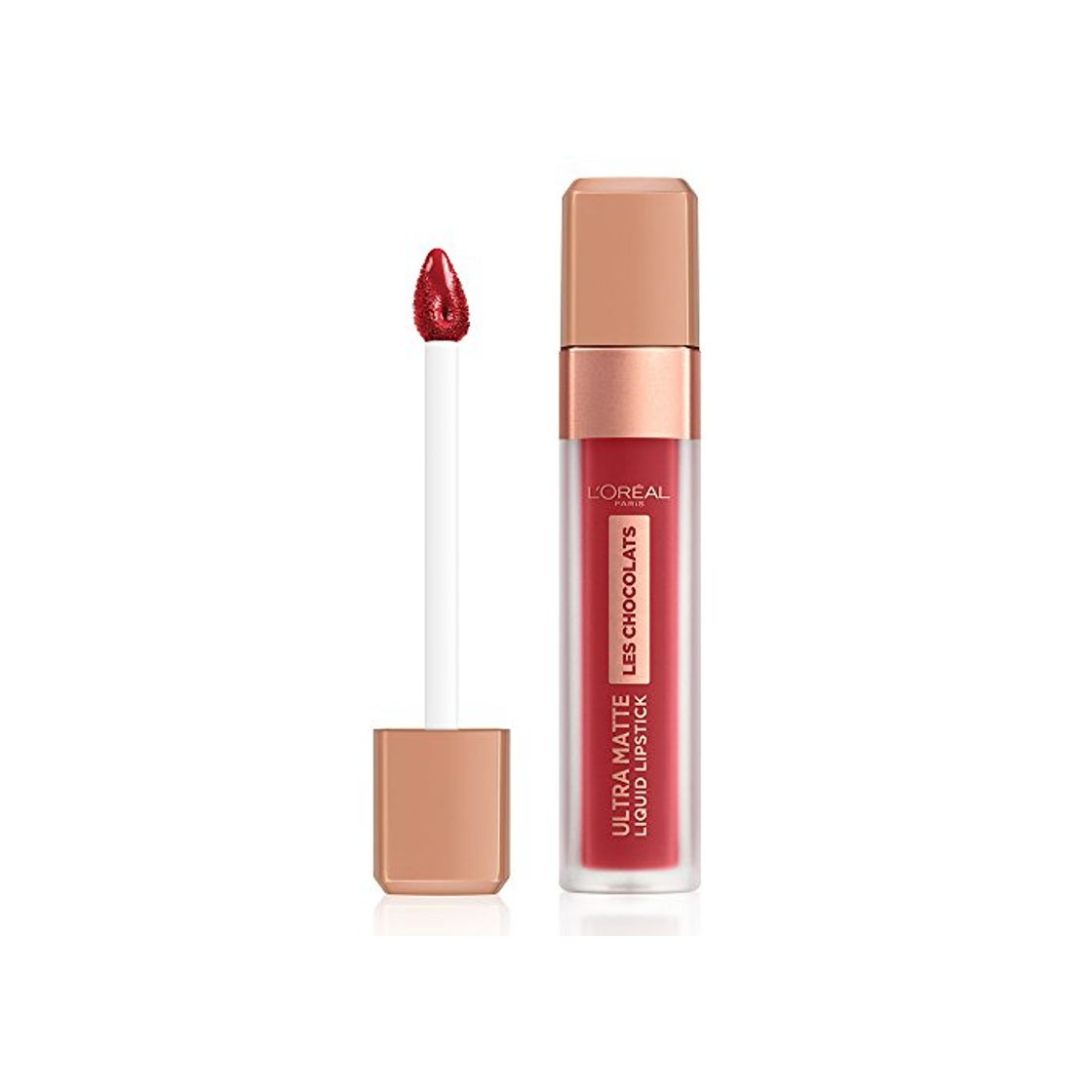Social L’Óreal Paris Les Chocolats Labial Líquido Mate – Tono Rojo Nude 864