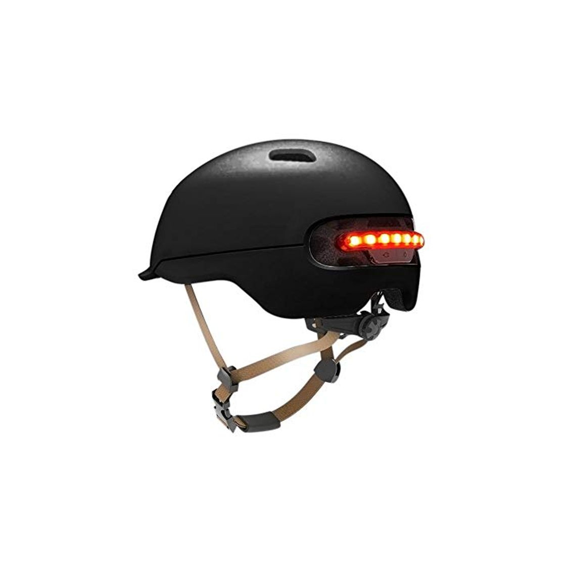 Producto youngfate Bike Helmet Fire Smart Helmet Rear con Day Night IPX4 Protector A Prueba De Agua Automático con Intermitente para El Monopatín Eléctrico Xiaomi M365 Scooter Eléctrico