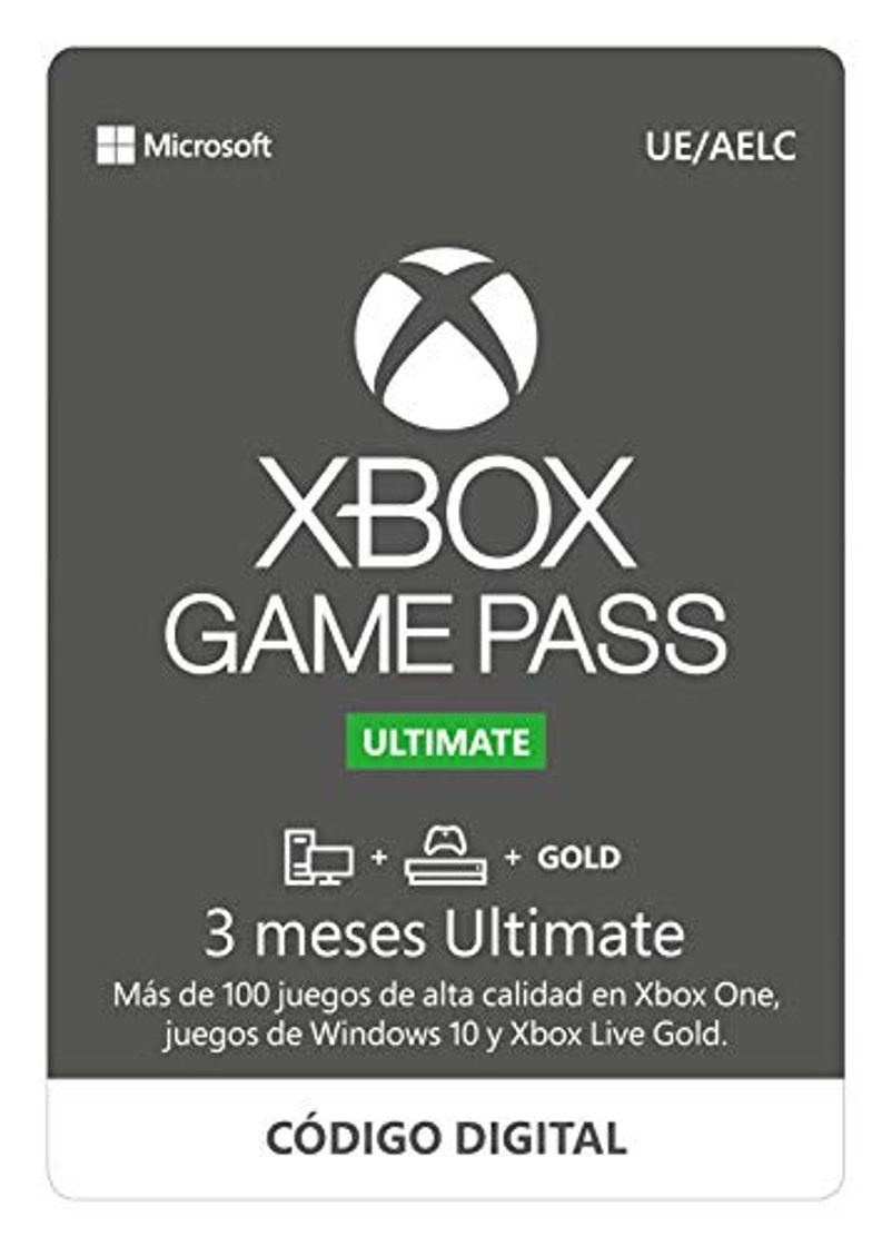 Producto Suscripcion Xbox Game Pass Ultimate - 3 Meses  