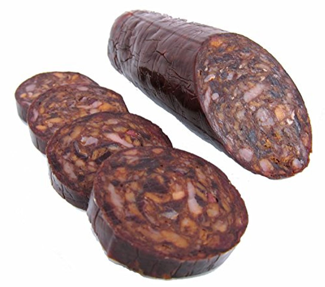 Products MORCILLA IBÉRICA, EMBUTIDO CURADO DE ELABAORACION TRADICIONAL CON CARNE Y GRASA DE