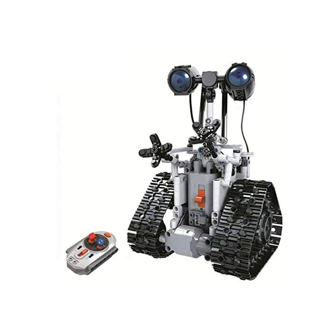 Producto Control Remoto Robot DIY Ensamblar Bloques De Construcción Steam Ciencia Y Educación Juguetes para Niños Rompecabezas Eléctricos Inteligentes Kit De Montaje para Niños Juguetes