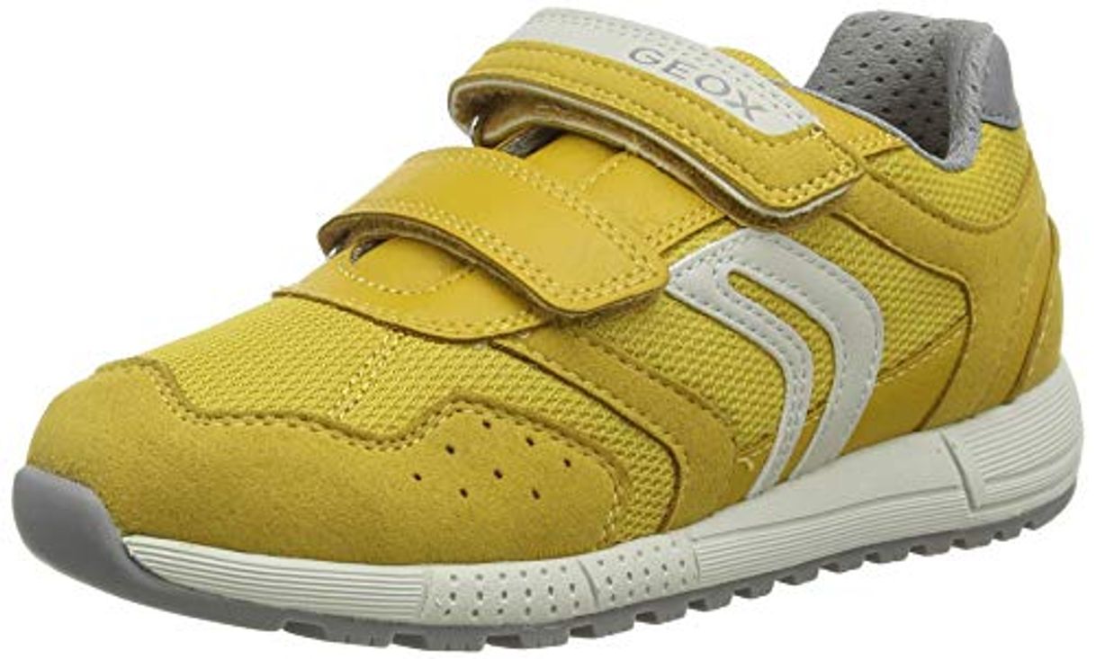 Product Geox J Alben Boy C, Zapatillas para Niños, Amarillo