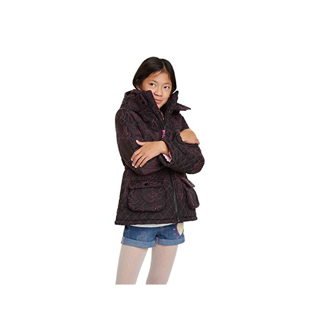 Producto Desigual Coat Clementina Abrigo, Negro