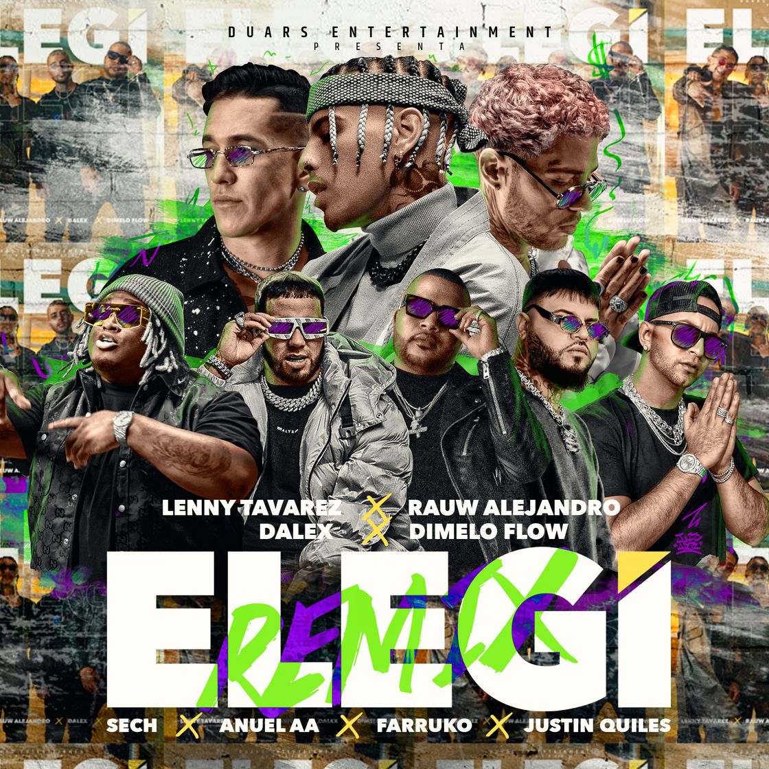 Canción Rauw Alejandro Ft. Dale Lenny Tavarez Anuel AA Sech Farruko