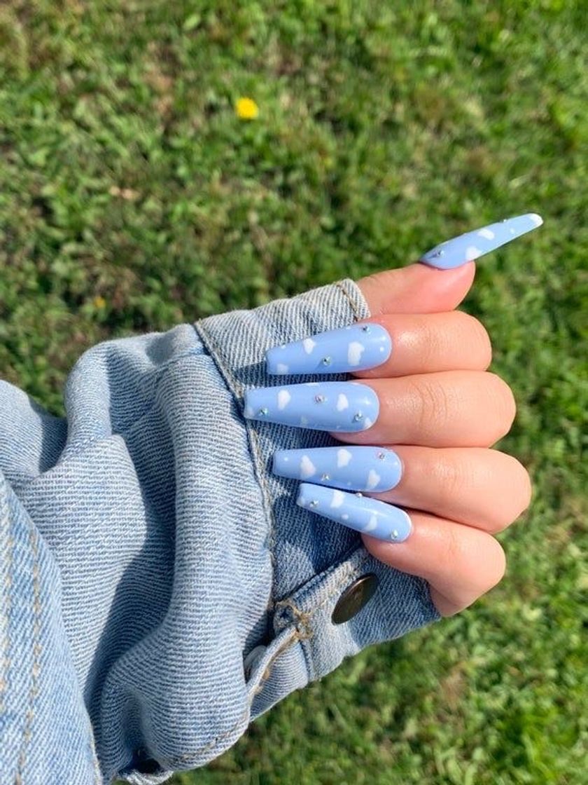 Fashion Cloudy sky Nails ⛅️ 