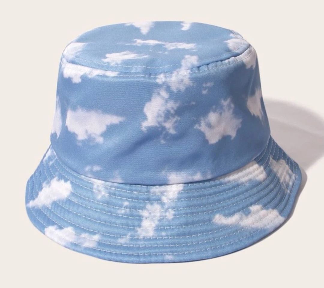 Moda Sombrero cubo con nubes 