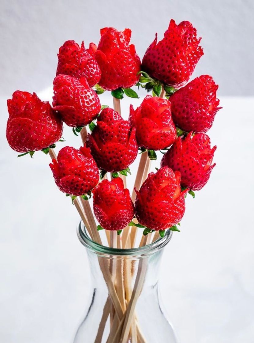 Fashion STRAWBERRY Rose Bouquet 🍓🌹