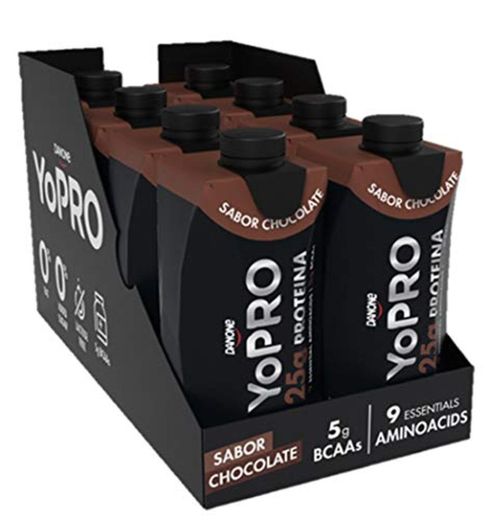 YoPRO Batido Con 25G De Proteína Sabor Chocolate 8 Unidades 2770 g
