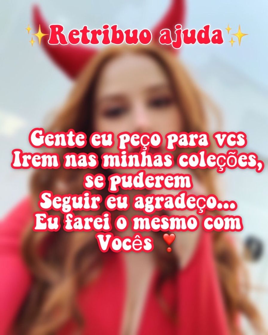 Moda Retribuo ajuda 🥺