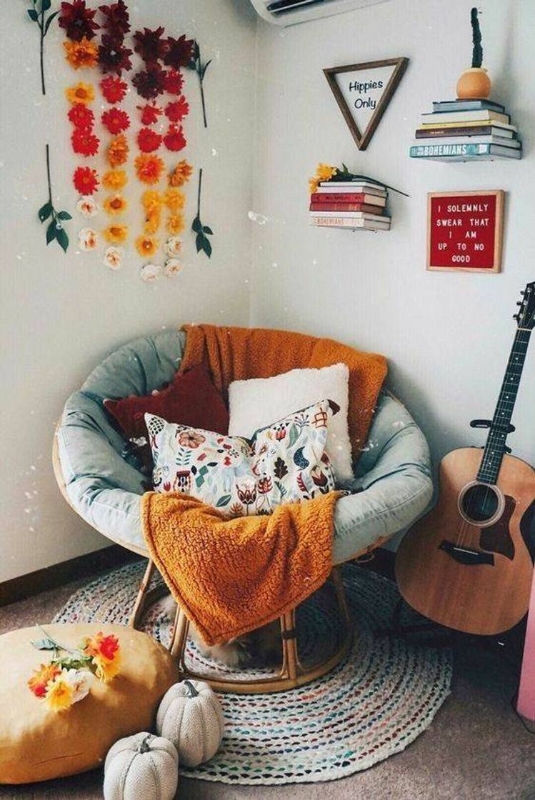 Fashion inspiração de cantinho pra quarto 