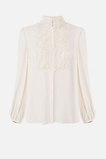 Camisa Folhos Elisabetta Franchi