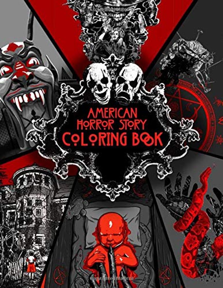 Book American Horror Story Coloring Book: Freaking TV Show Coloring Books For Adults