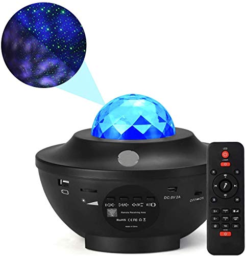 Product Galaxy 360 Pro Projector - Music Starry Water Wave LED Projector Light