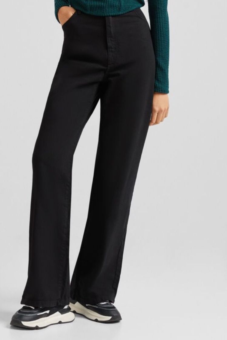 Social Pantalón Wide Leg Fluido