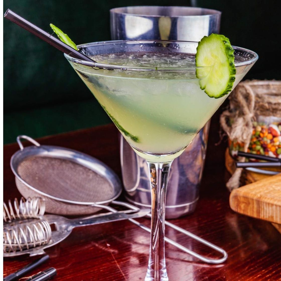 Fashion Cucumber Martini