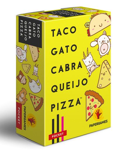 Taco Gato Cabra Queijo Pizza - PaperGames