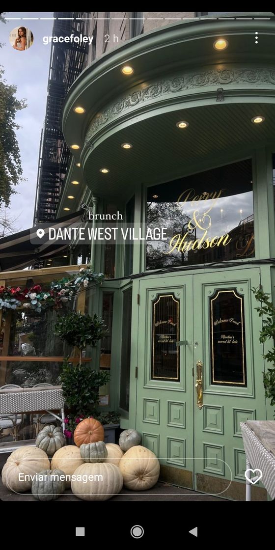 Restaurantes Dante West Village