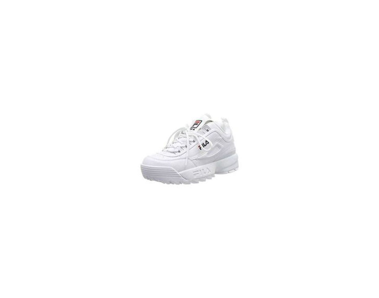 Social Fila Disruptor Low Wmn 1010302-1fg, Zapatillas para Mujer, Blanco