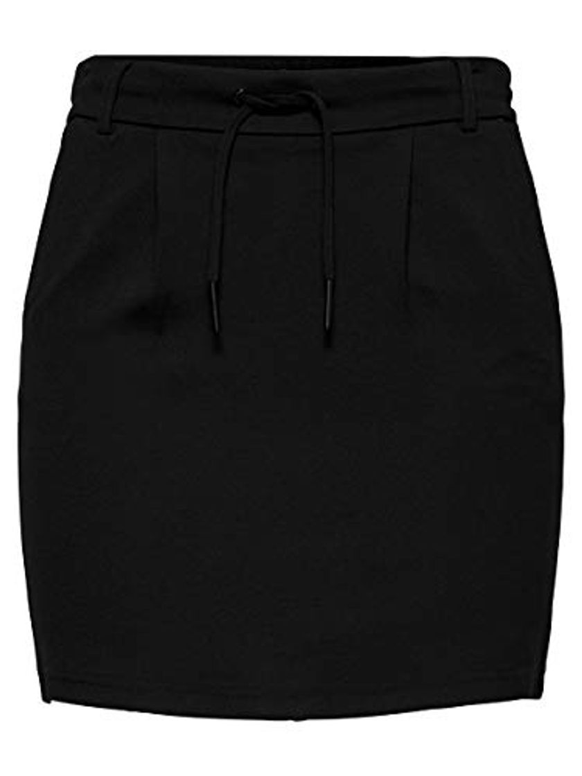 Productos ONLY NOS Onlpoptrash Easy Skirt Pnt Noos Falda, Negro Black), 34