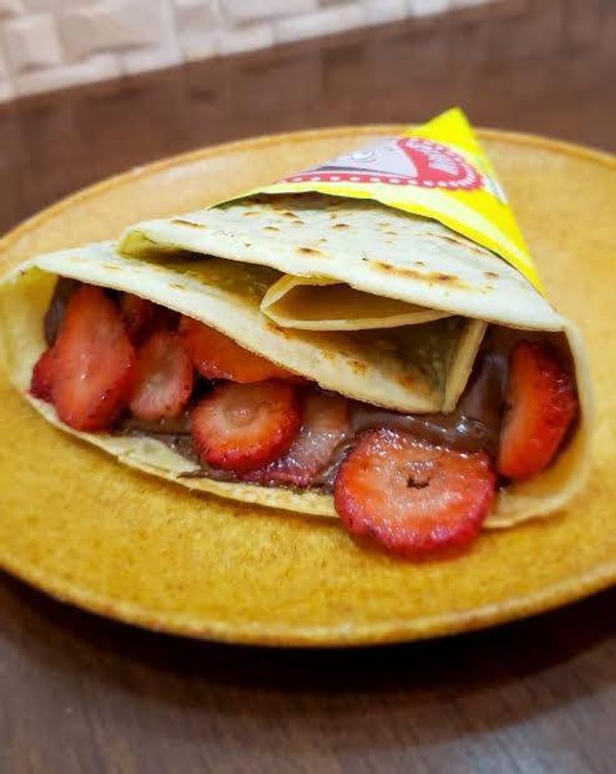 Fashion Crepe com morangos .. recomendo 