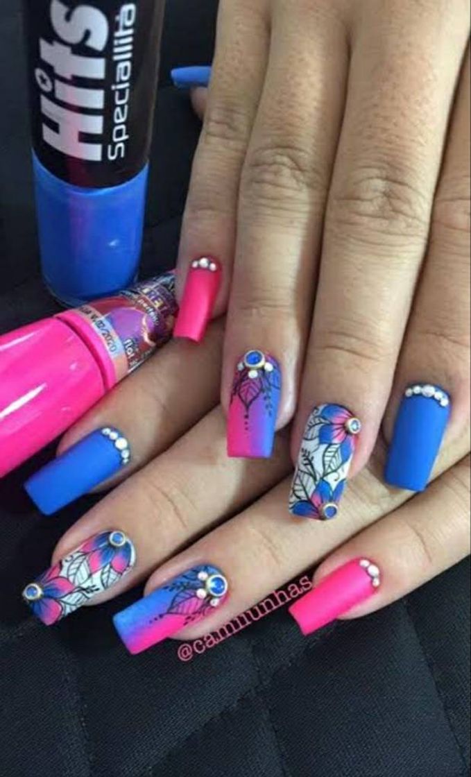 Fashion Unhas lindas e coloridas