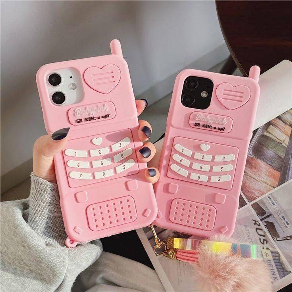 Moda telephone antique pink 