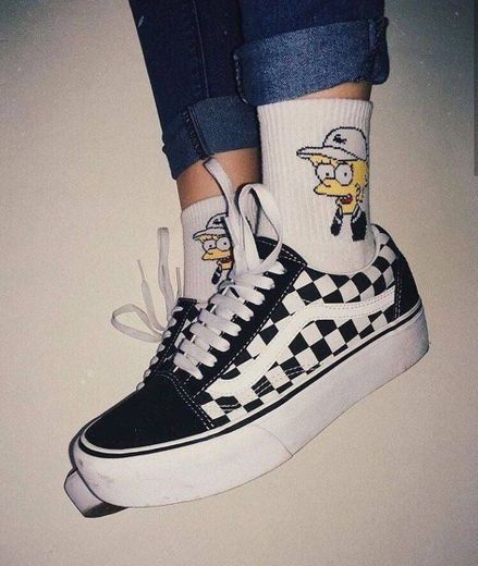 Vans com xadres