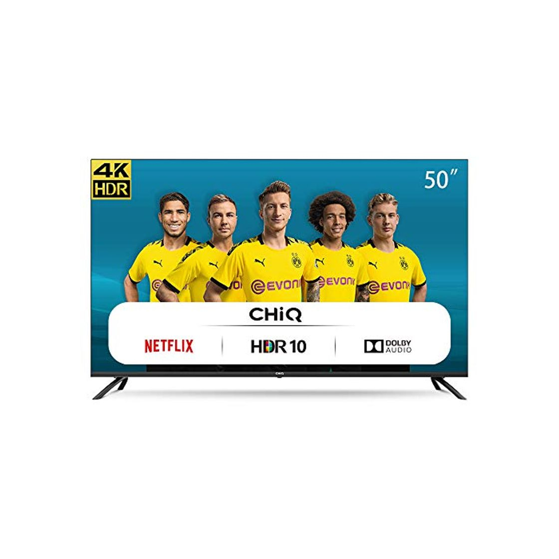 Producto CHiQ Televisor Smart TV LED 50 Pulgadas 4K UHD, HDR 10/HLG, WiFi,