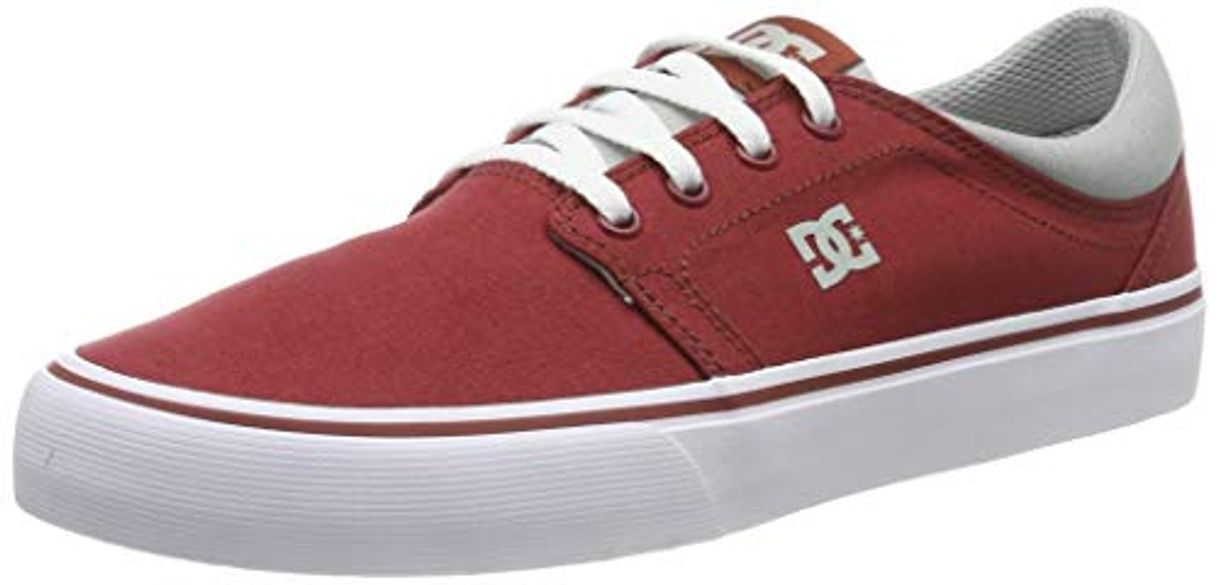 Product DC Shoes Trase TX, Zapatillas de Skateboard para Hombre, Rojo