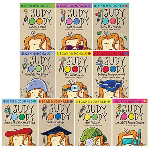 Judy Moody Collection Megan McDonald 10 Books Set