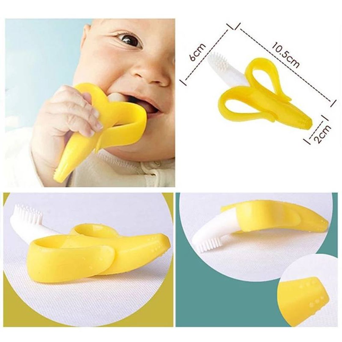 Moda Cepillo de dientes para bebe