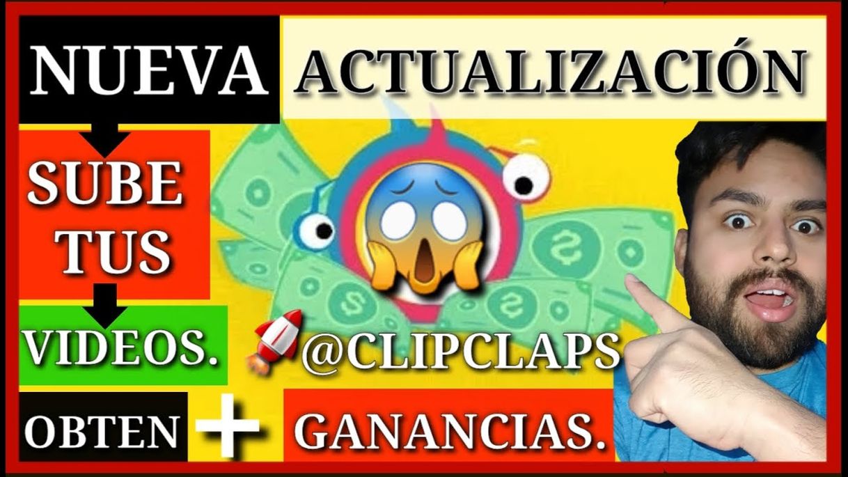 Fashion 👁CLIPCLAPS SUBE TUS PROPIOS VIDEOS Y GANA EL DOBLE🚀