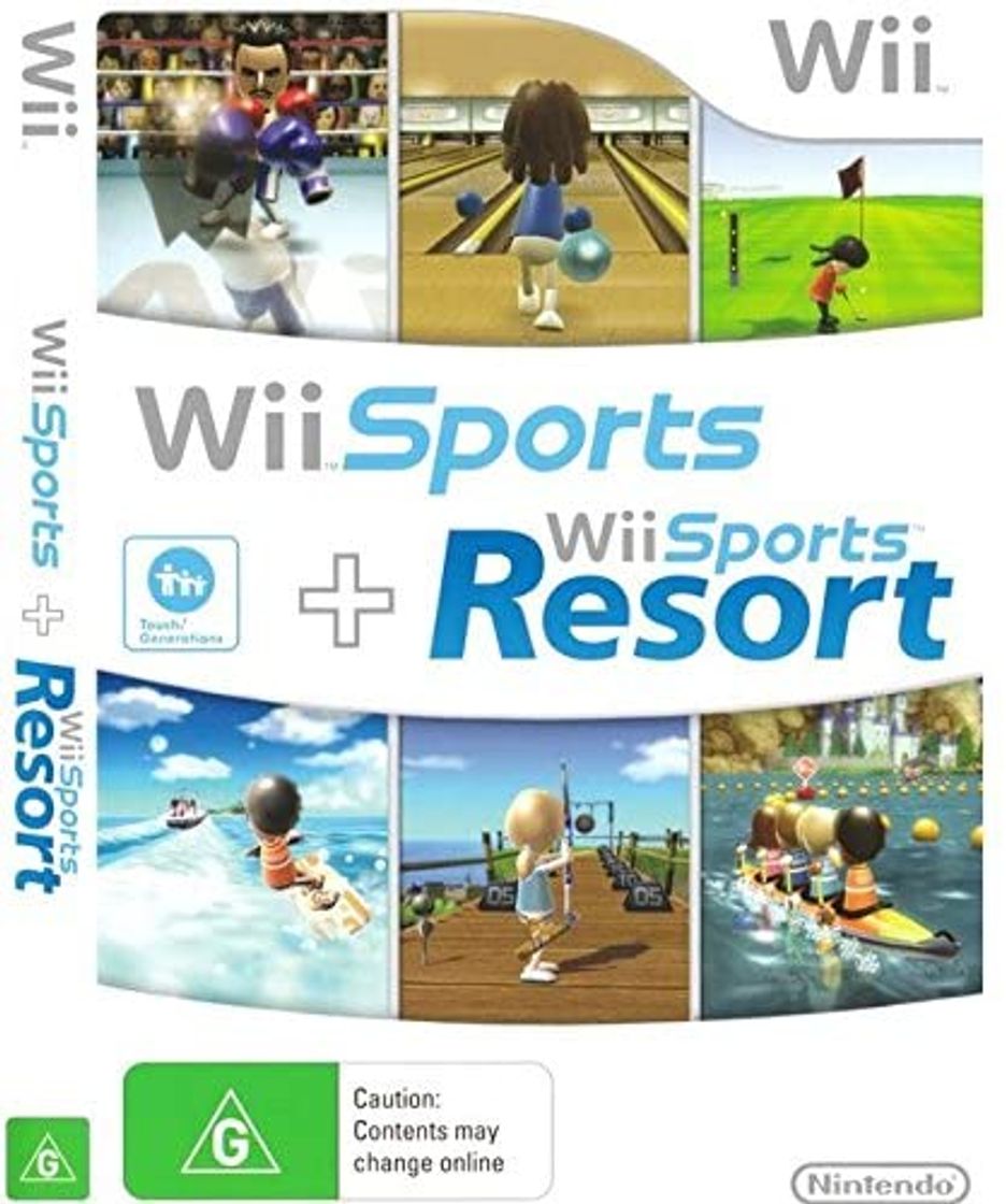 Videojuegos Wii Sports/Wii Sports Resort: 2 Games in 1