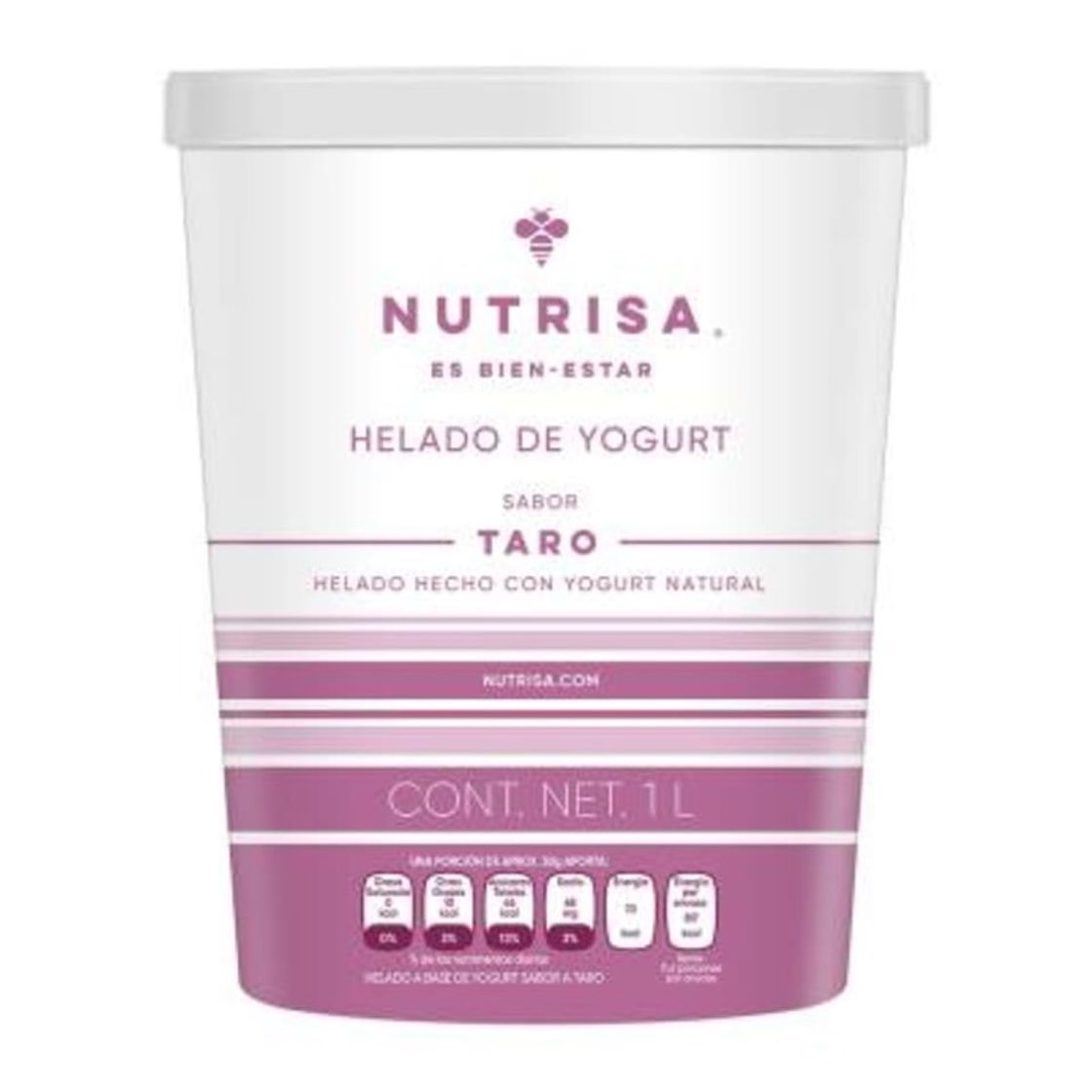 Moda Helado de Taro, es una raíz riquísima. Ni dulce ni amargo. 