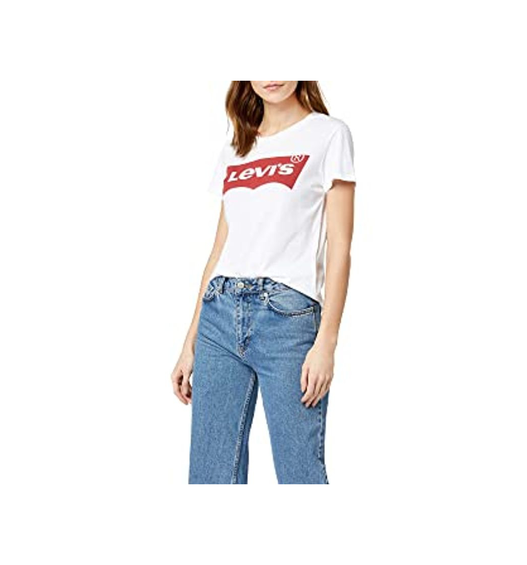 Product Levi's The Perfect Tee, Camiseta, Mujer, Blanco (Brw Outline T2 White