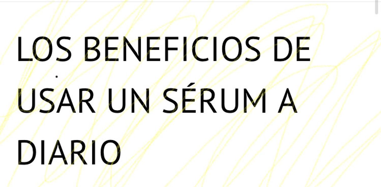 Moda Beneficios de usar sérum!💚