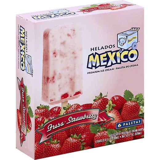 Helados Mexico strawberry flavor 🍓