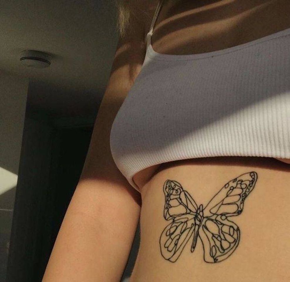 Fashion Tattoo de borboleta super diferente