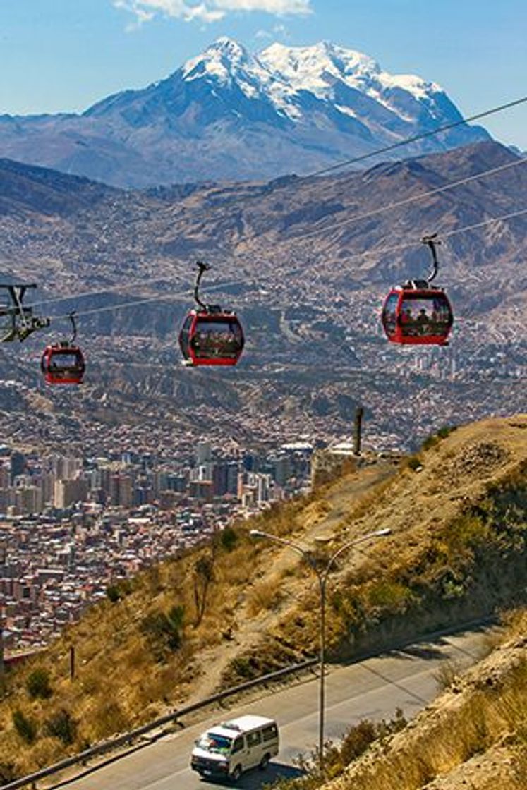 Lugar Teleférico de La Paz