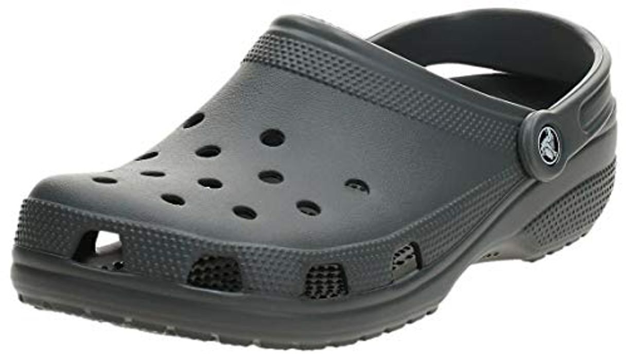Crocs Classic U, Zuecos con Correa Trasera Unisex Adulto, Slate Grey, 41