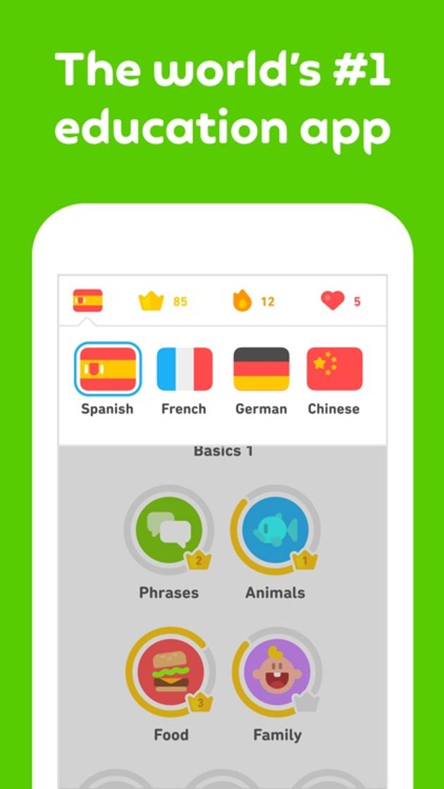 App Duolingo - Language Lessons