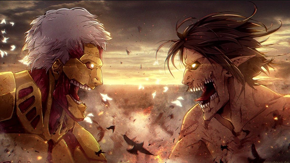 Serie   shingeki no kyojin - [Eren vs Reiner] - YouTube