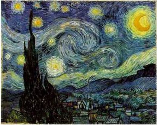 La noche estrellada - Vicent Van Gogh 