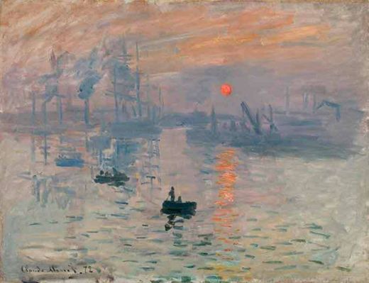 Impresión, Sol Naciente - Claude Monet
