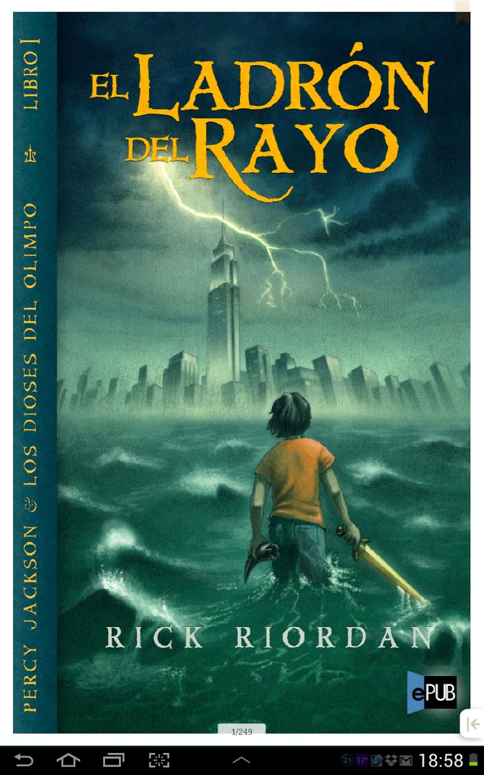 Book El ladrón del rayo