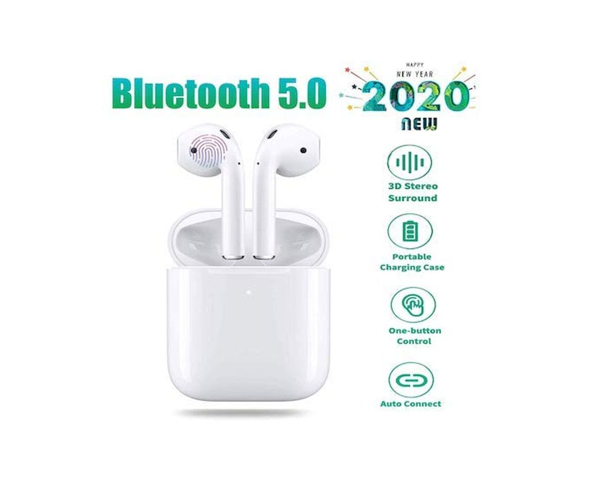 Producto Originales I12 TWS Auriculares Inalámbricos Bluetooth 5.0 Auriculares Touch Control Mini Auriculares